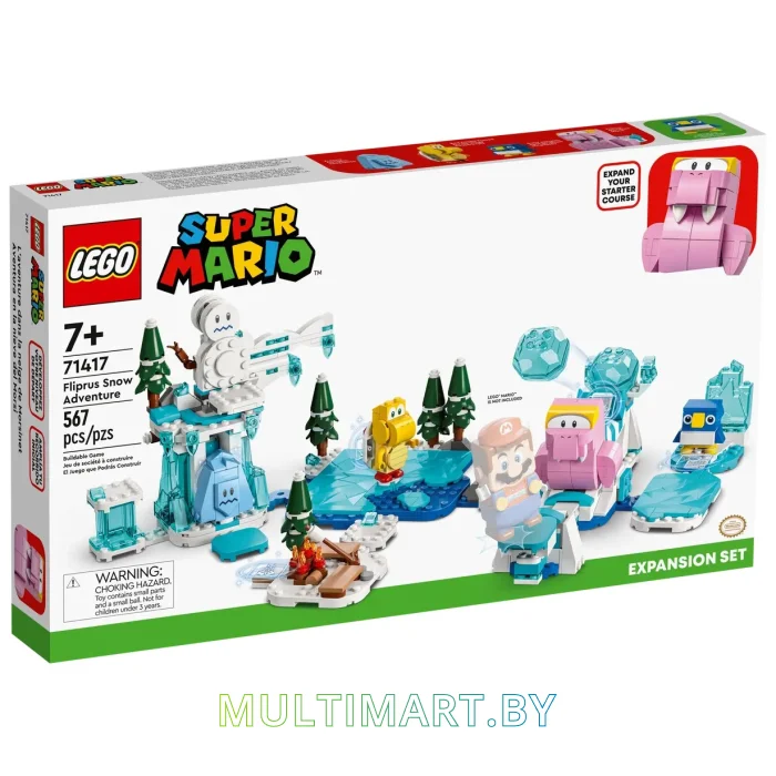 Конструктор LEGO Super Mario 71417 Снежное приключение Флипруса